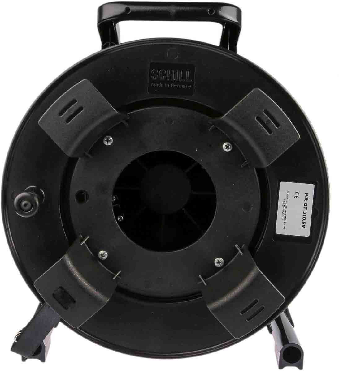 124-5323 RS PRO Empty Cable Reel 30 m (L) x in Rubber Empty Cable Reel VDGT