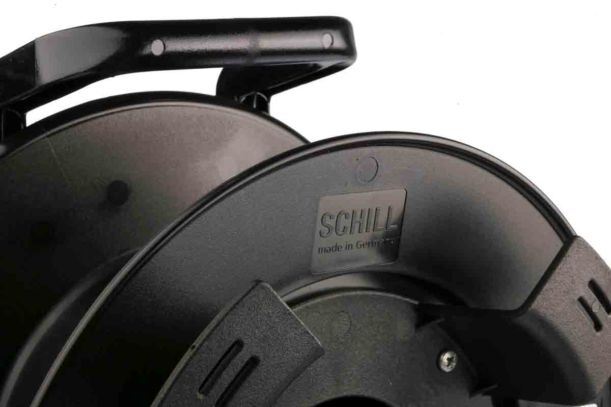 124-5323 RS PRO Empty Cable Reel 30 m (L) x in Rubber Empty Cable Reel VDGT