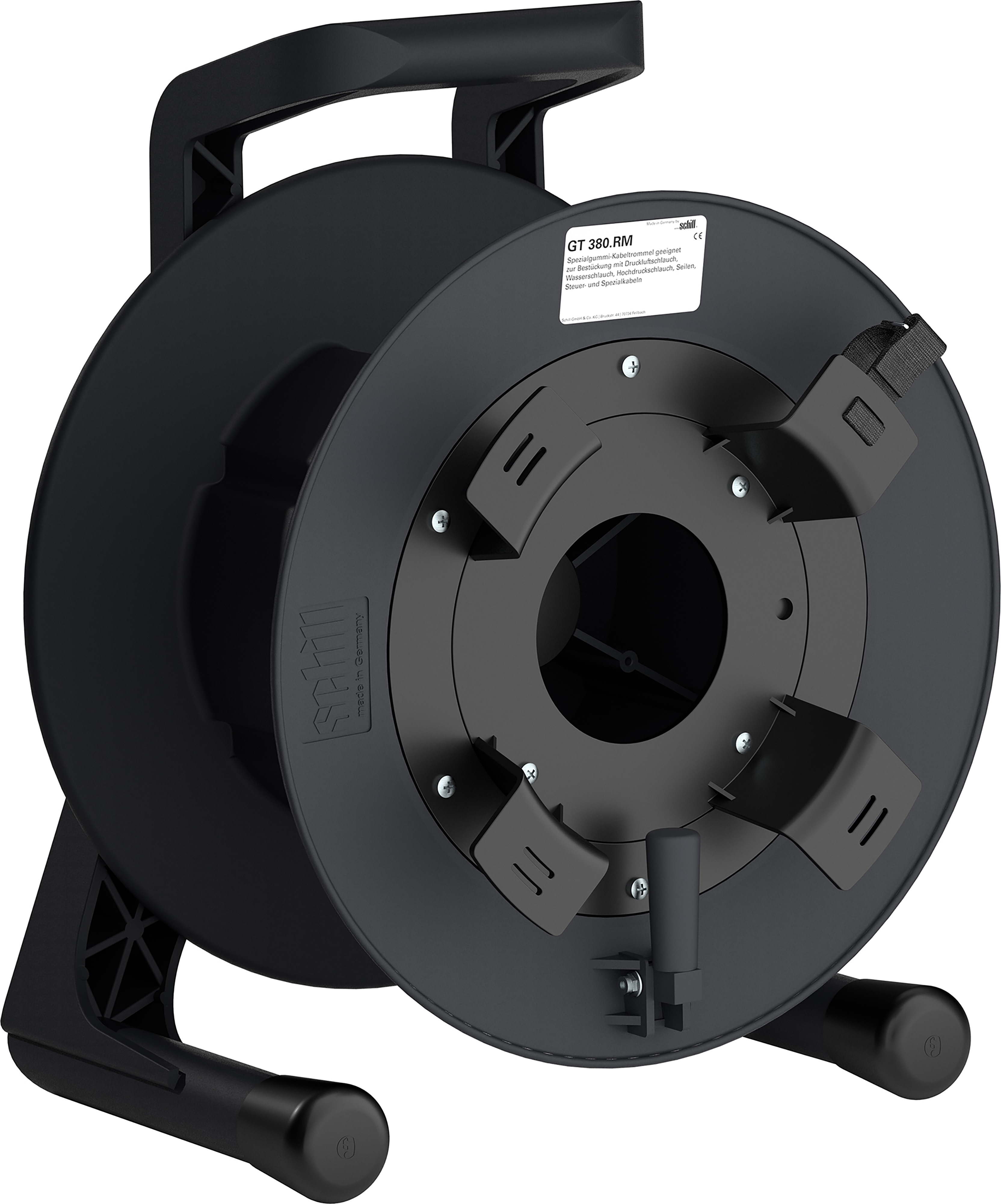 RS PRO Empty Cable Reel 55 m (L) x in Rubber Empty Cable Reel VDGT