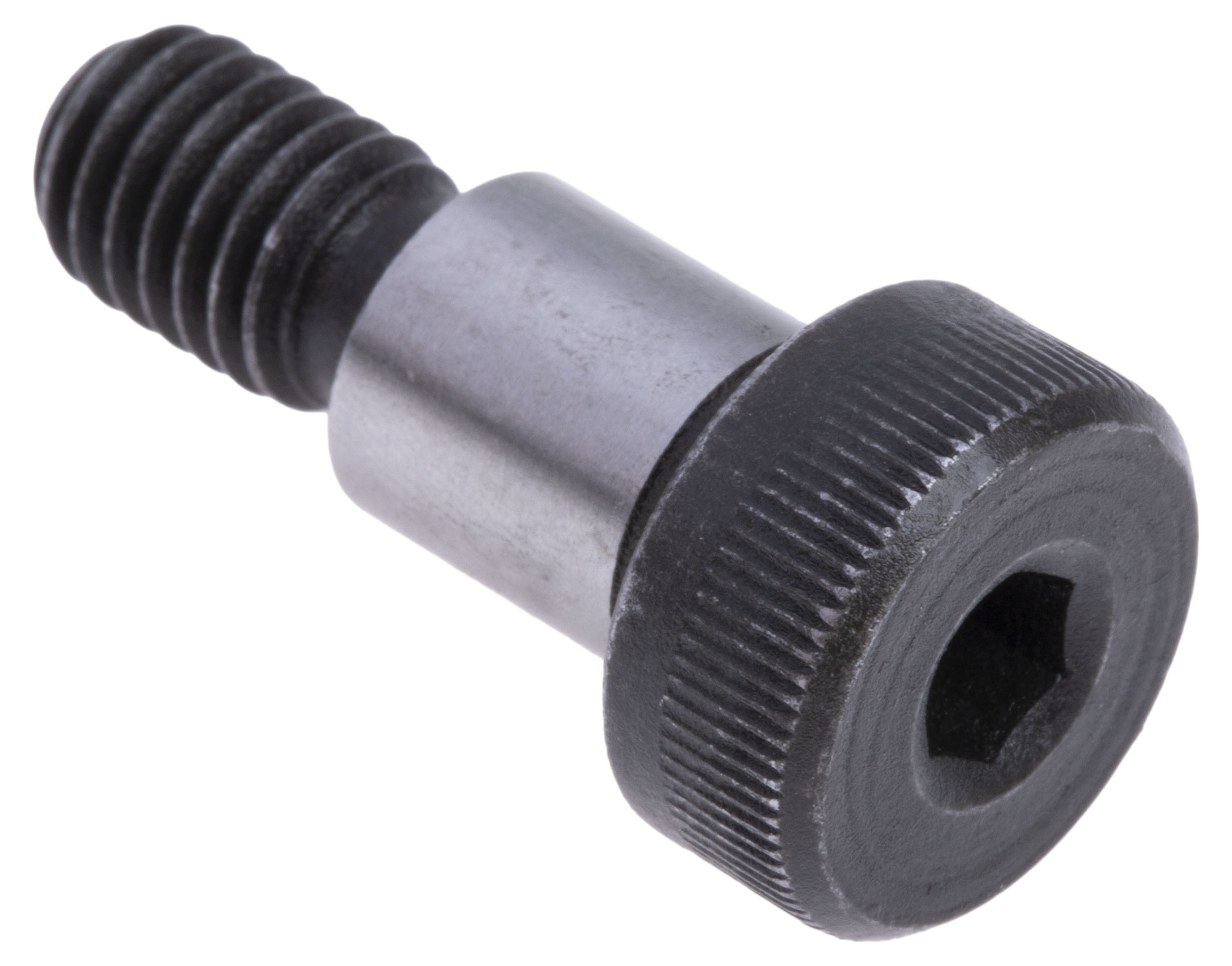 RS PRO M8 Shoulder Bolt, Steel, Hex Socket, 12 mm, Shoulder Dia. 10 mm