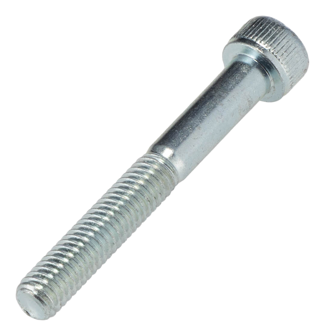 124-7271 RS PRO Bright Zinc Steel Hex Socket Cap Screw, Hex, M6 x 45 mm