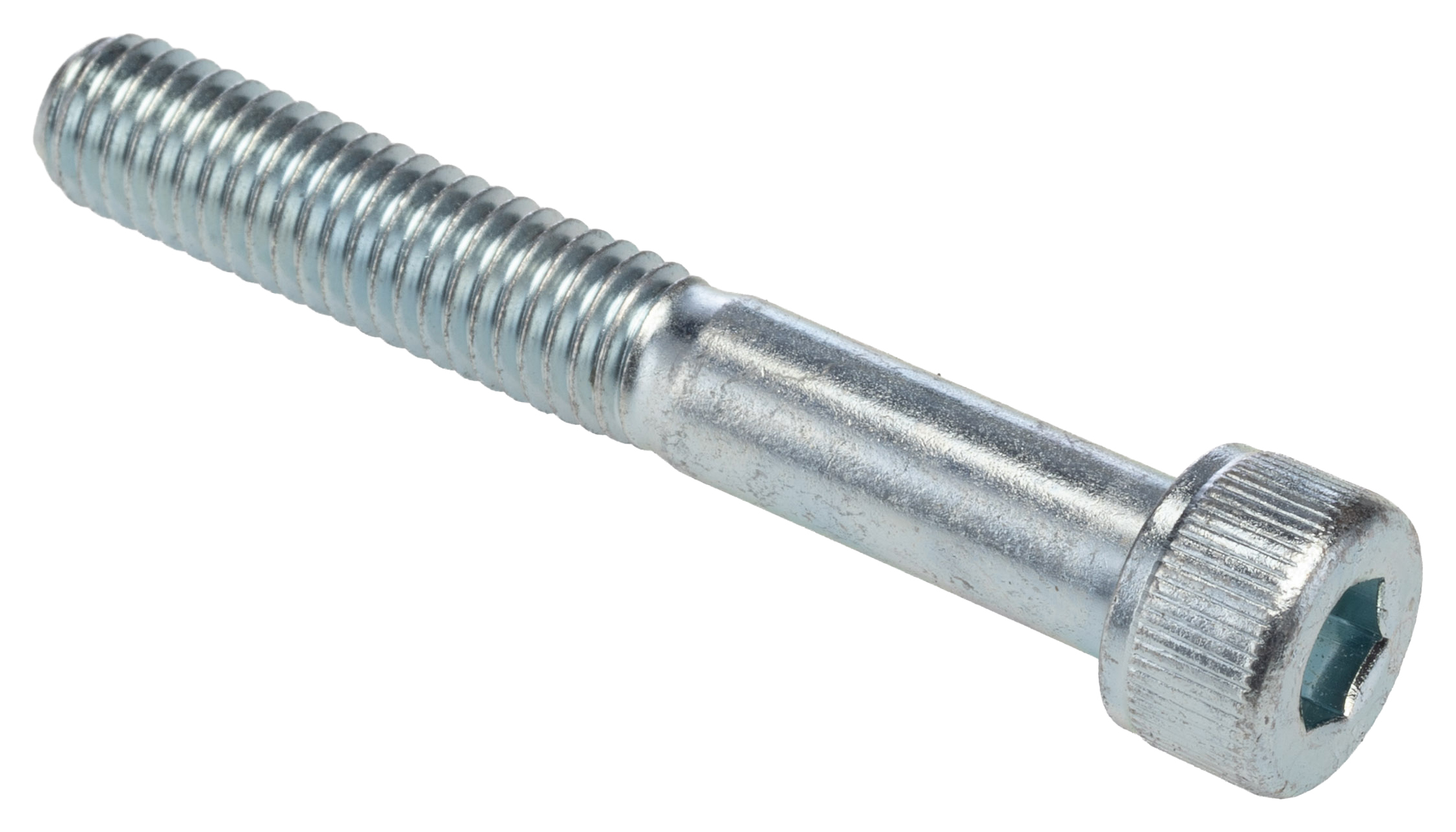 124-7276 RS PRO Bright Zinc Steel Hex Socket Cap Screw, Hex, M8 x 55 mm