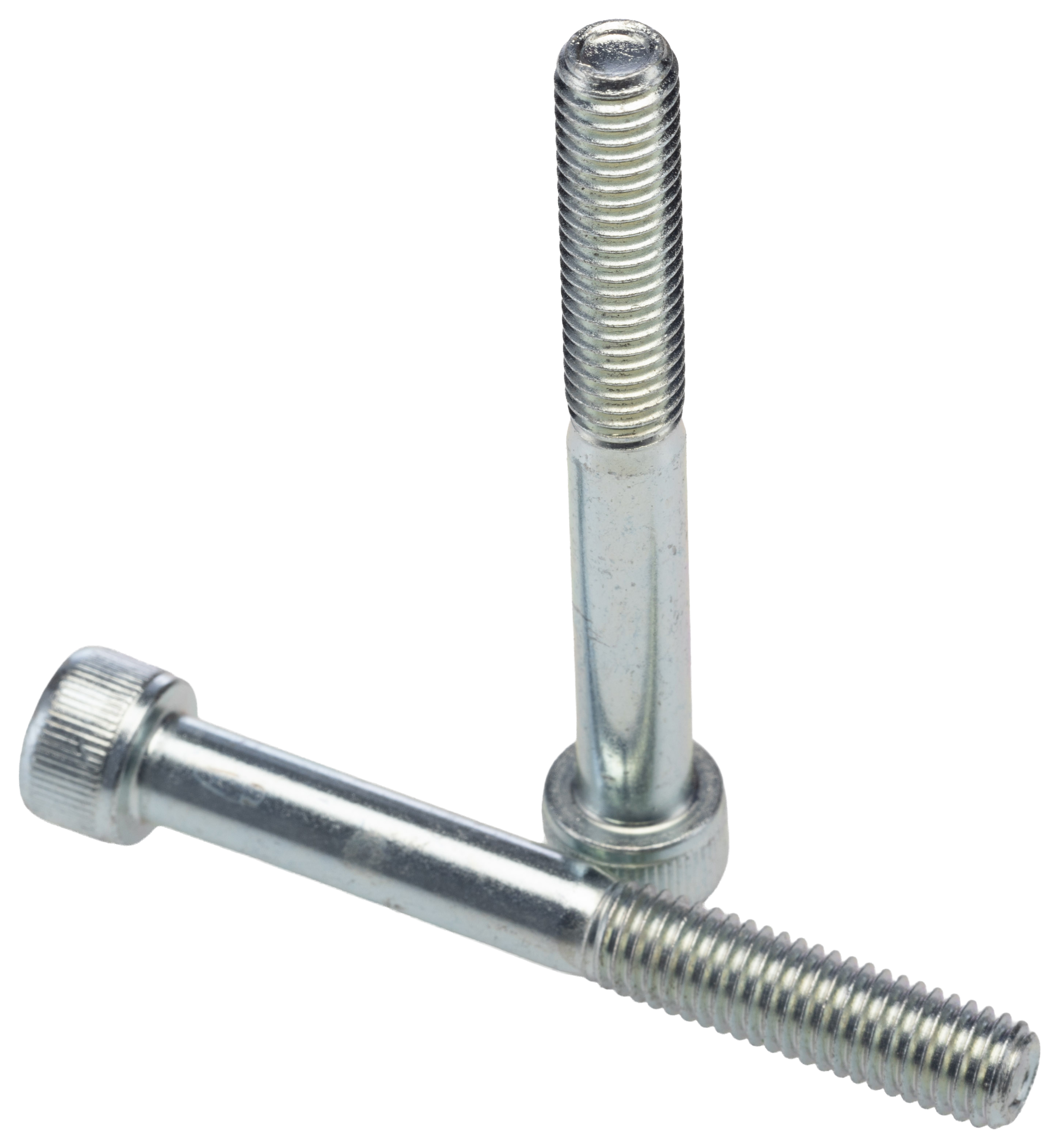 RS PRO Bright Zinc Steel Hex Socket Cap Screw, Hex, M8 x 65 mm