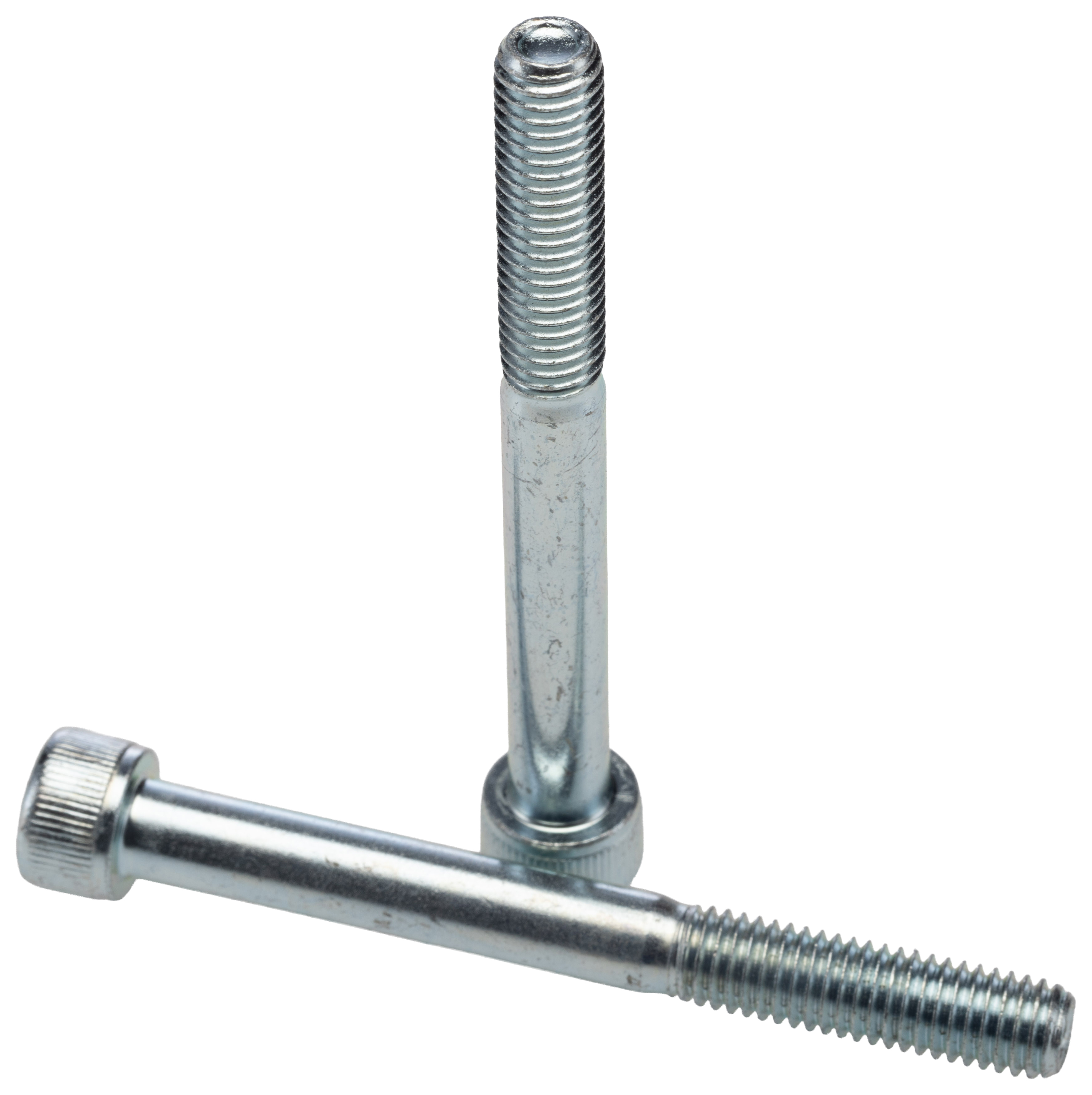 RS PRO Bright Zinc Steel Hex Socket Cap Screw, Hex, M8 x 75 mm