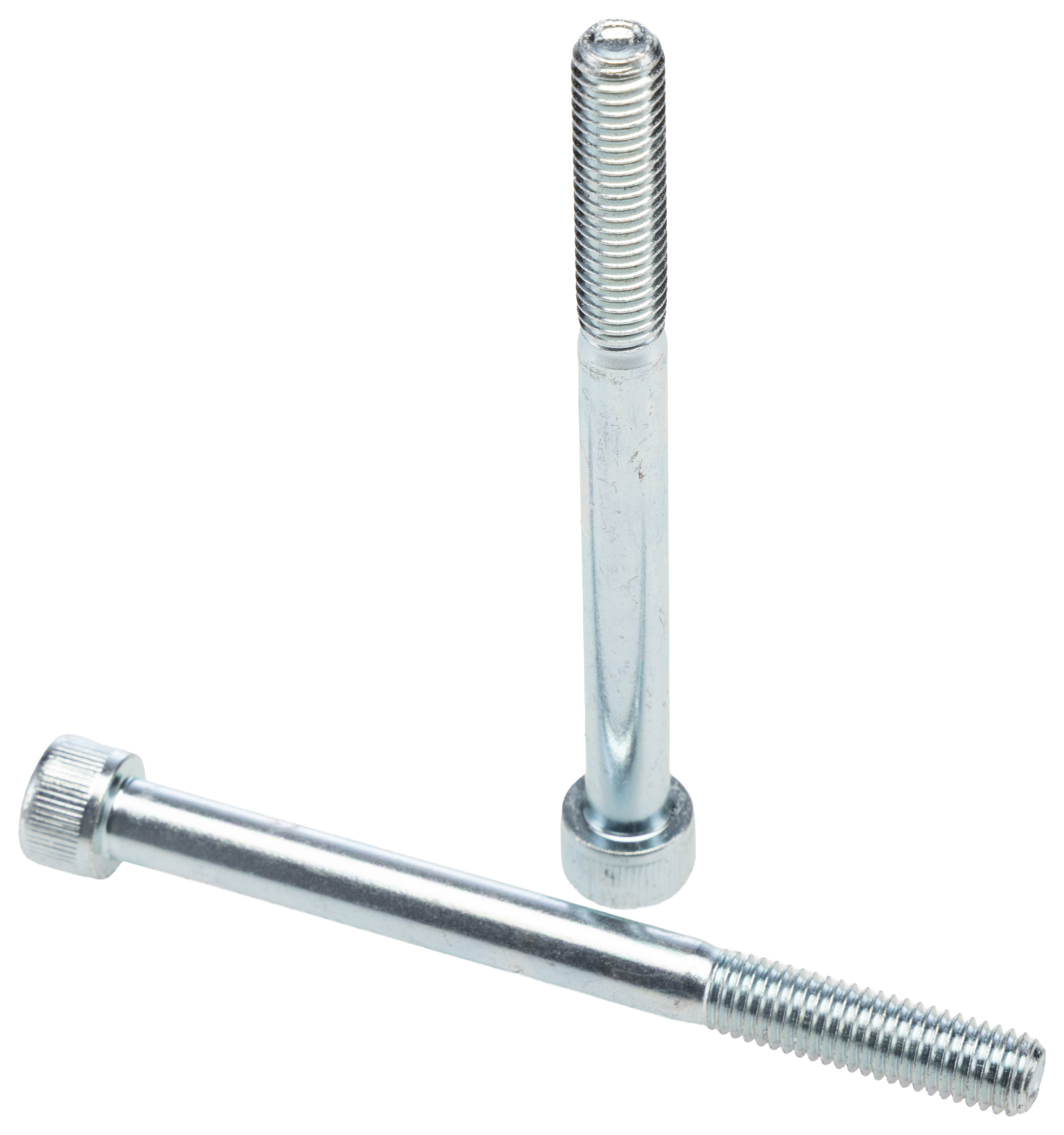 RS PRO Bright Zinc Steel Hex Socket Cap Screw, Hex, M8 x 90 mm