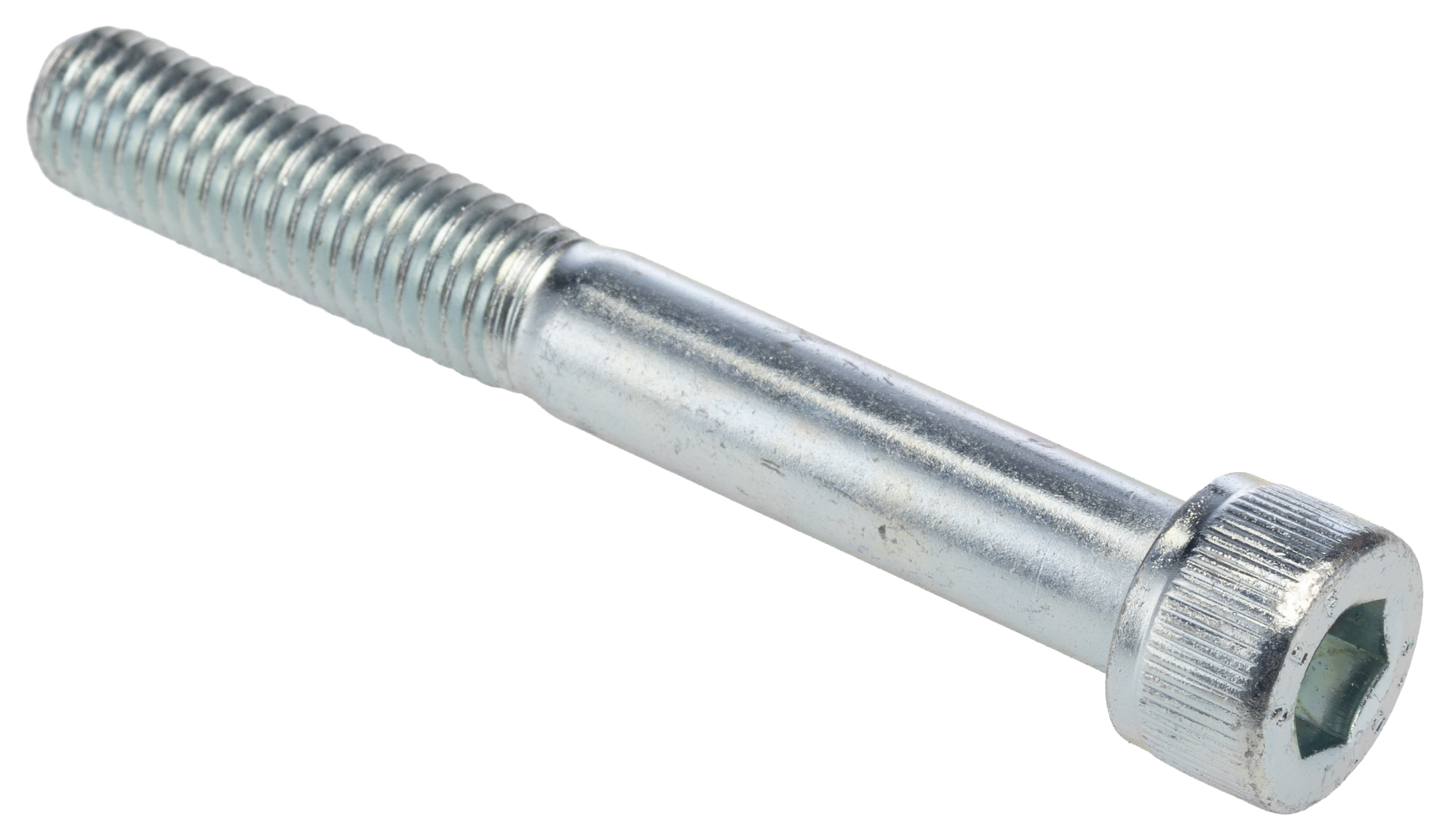 124-7287 RS PRO Bright Zinc Steel Hex Socket Cap Screw, Hex, M10 x 75 mm