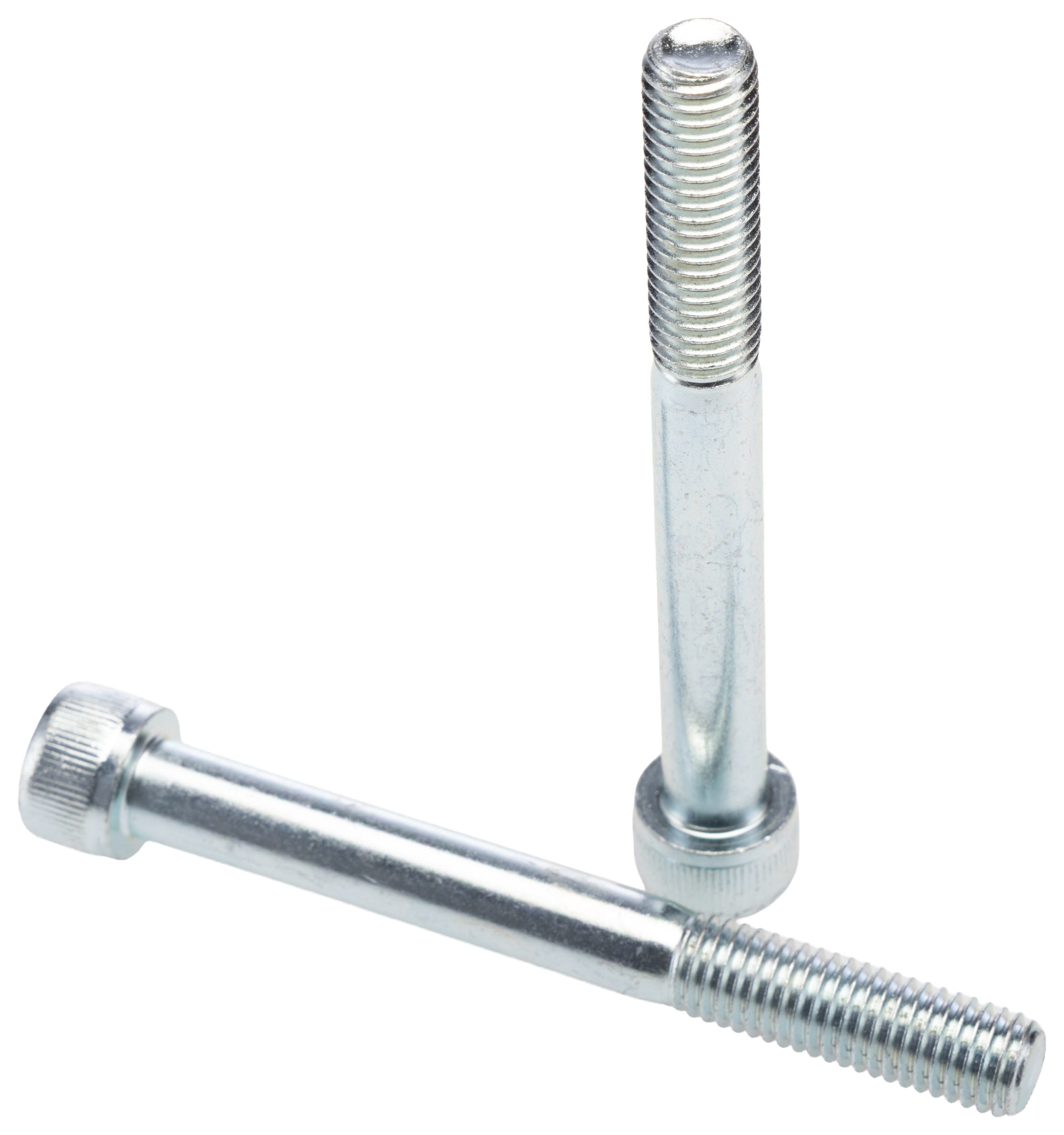 RS PRO Bright Zinc Steel Hex Socket Cap Screw, Hex, M10 x 90 mm