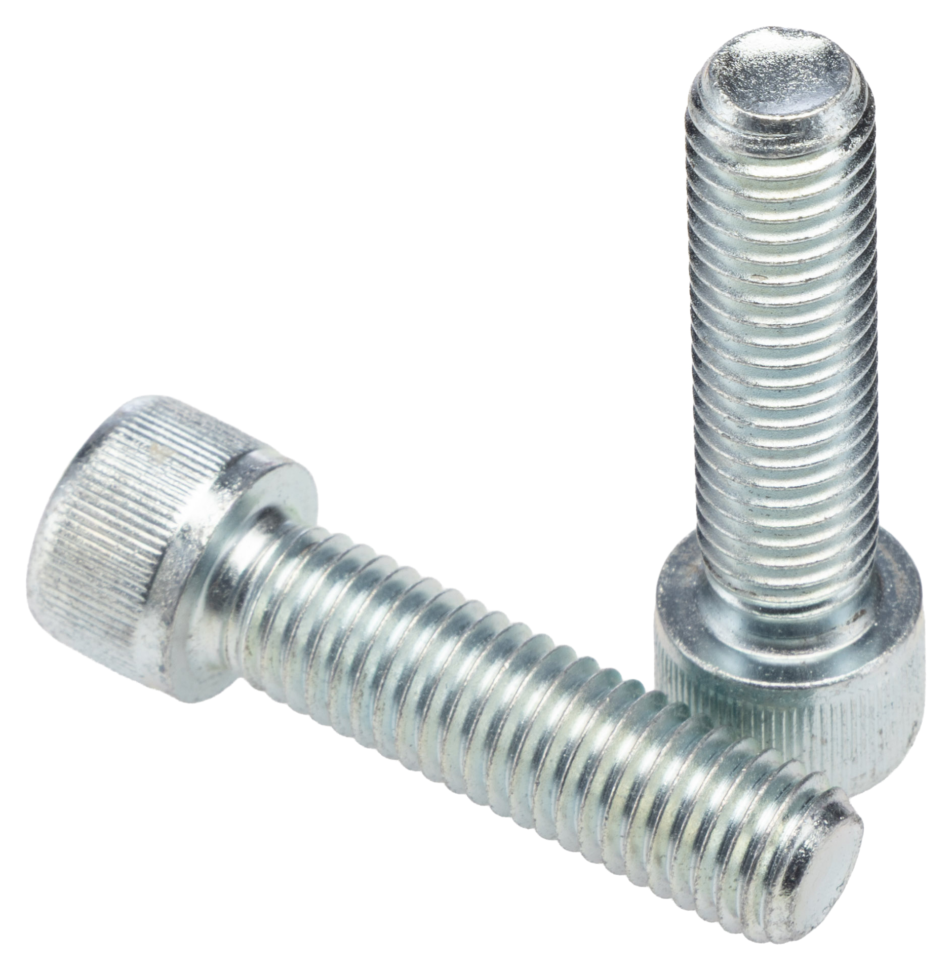 RS PRO Bright Zinc Steel Hex Socket Cap Screw, Hex, M12 x 45 mm