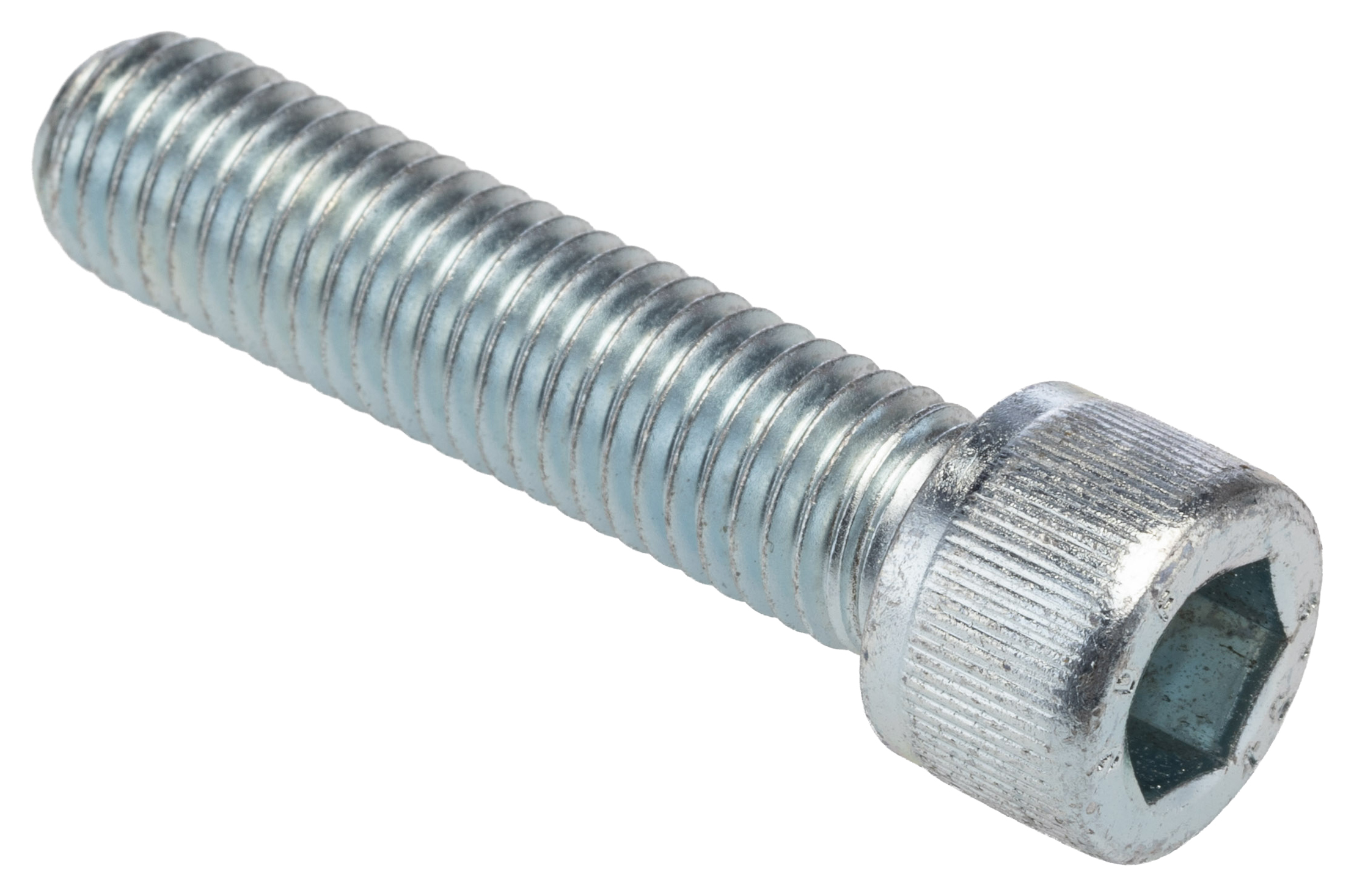 124-7296 RS PRO Bright Zinc Steel Hex Socket Cap Screw, Hex, M12 x 50 mm
