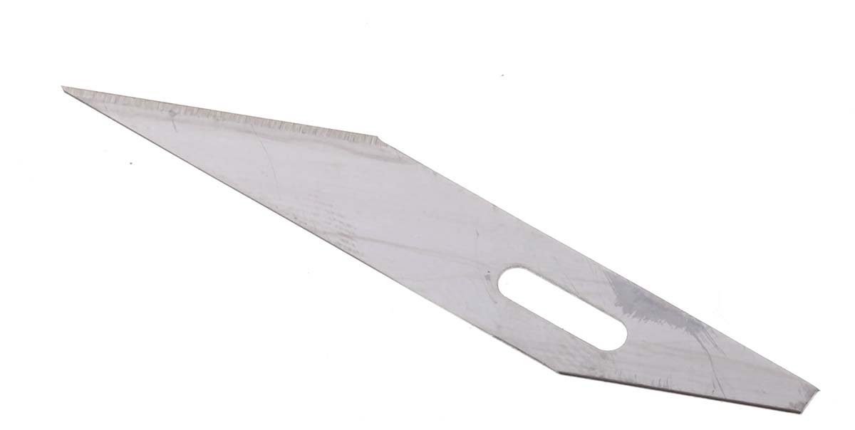 1241 Swann-Morton Carbon Steel Flat Scalpel Blade, No.1, 50 per Package