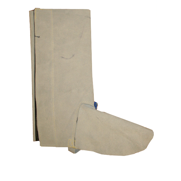 Liscombe Grey Leather Work Gloves