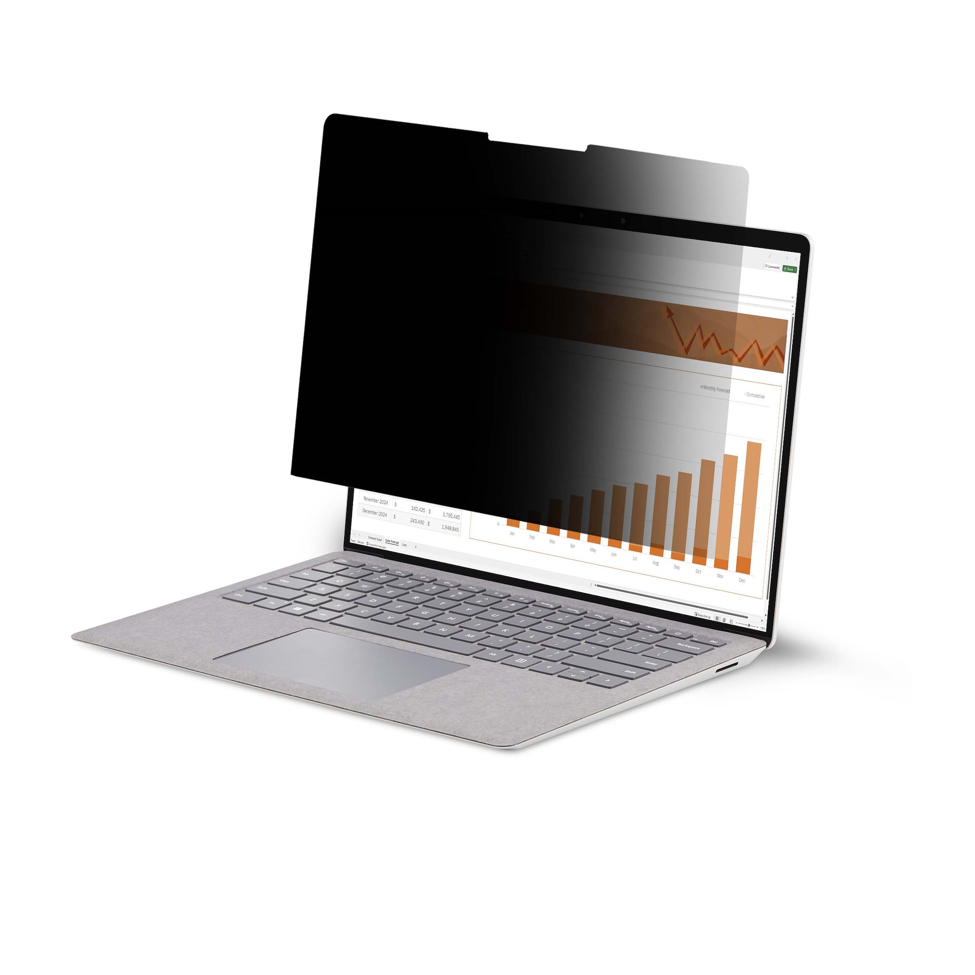 StarTech.com Touch Screen Compatible 12.4 in Privacy Screen