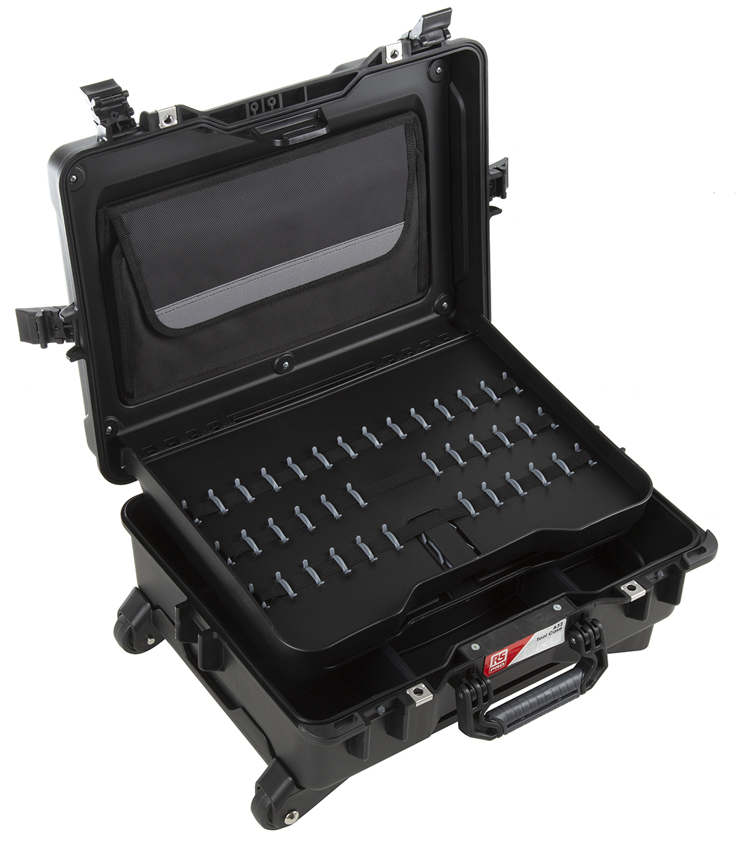 125-3050 RS PRO Tool Case Wheeled 400 mm 530 mm 230mm