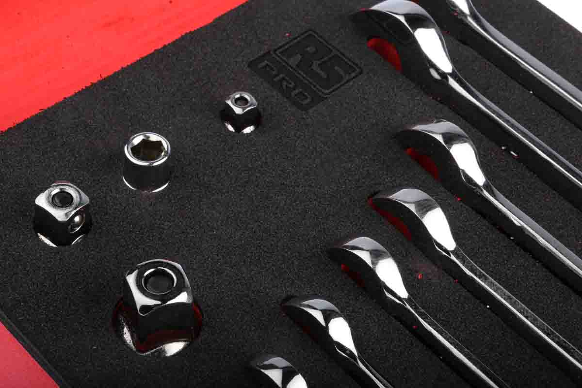 125-3051 RS PRO 12-Piece Spanner Set, 8 to 19 mm, Steel