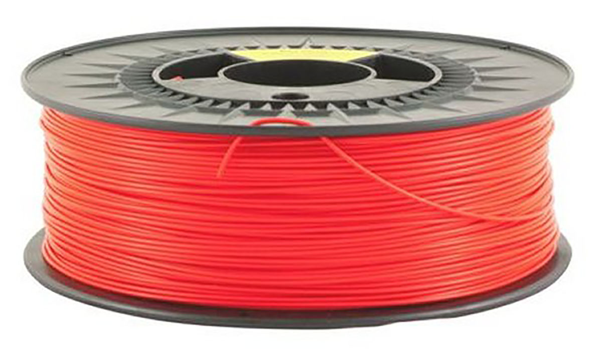 125-4341 RS PRO 1.75 mm Red PLA 3D Printer Filament, 2.3 kg