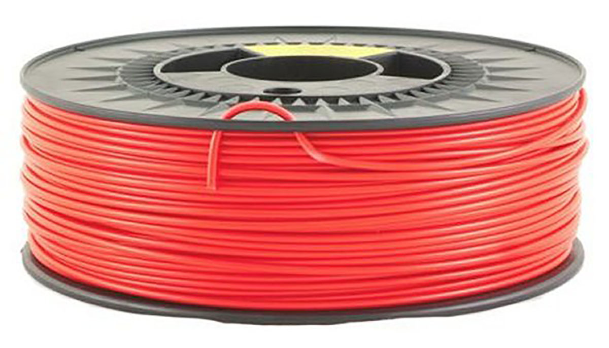 125-4342 RS PRO 2.85 mm Red PLA 3D Printer Filament, 2.3 kg