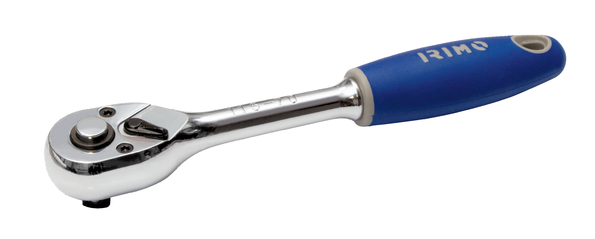 IRIMO 125-70-1 1/2 in Ratchet with Comfortable Handle, Non-Slip Handle, 262mm Overall