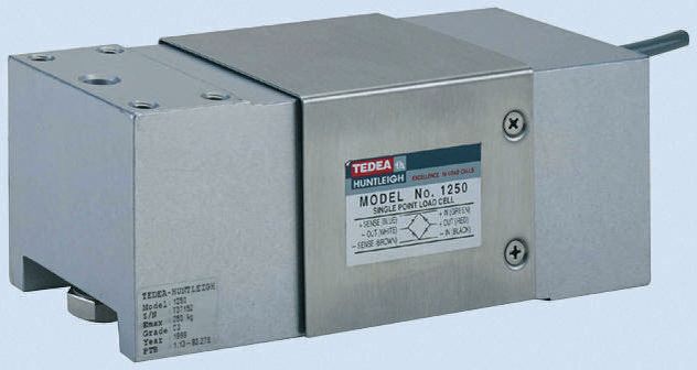 Tedea Huntleigh Model 1250 Series Single Point Load Cell, 50 kg, Compression Measure, 1000 kg, 350Ω