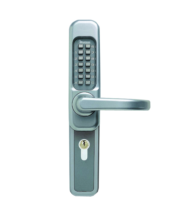 Dom Metalux Zamak, Steel Mechanical Aluminium Reversible Handle Code Lock