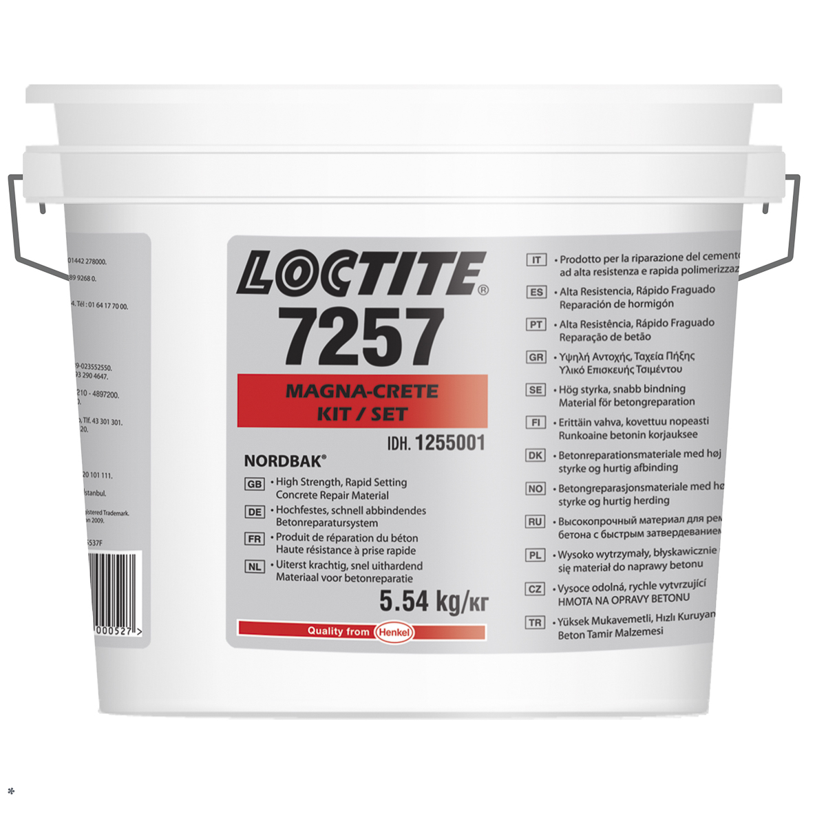 Loctite Loctite 7257 Grey Sealant Liquid 4.9 kg Bucket
