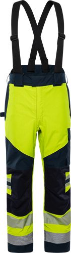 Fristads 2095 GXE Men's Trousers Navy, Yellow