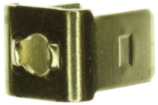 Keystone PC QUICK-FIT Uninsulated Male Spade Connector, Crimp, 6.4 x 0.81 mm Tab Size