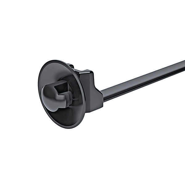 HellermannTyton Cable Tie, Releasable, 156 mm x 4.6mm, Black Polyamide 66