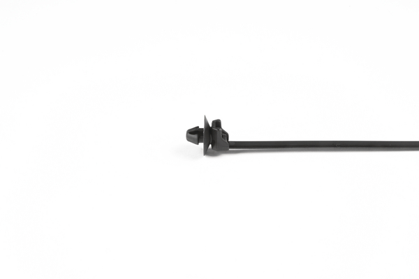 HellermannTyton Cable Tie, Releasable, 160 mm x 4.6mm, Black Polyamide 66