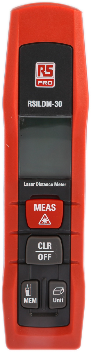 RS PRO ILDM-30 Laser Measure, 0.05/30 μm Range, ±1.5 mm Accuracy