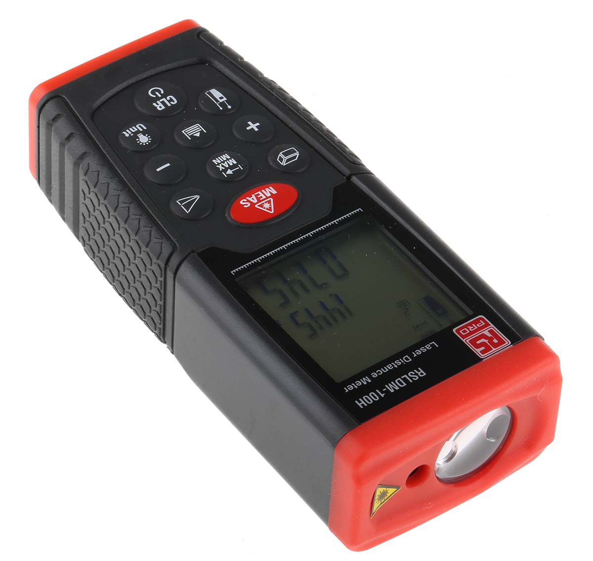 126-8184 RS PRO RSLDM-100H Laser Measure, 0.05/100 μm Range, ±1.5 mm Accuracy