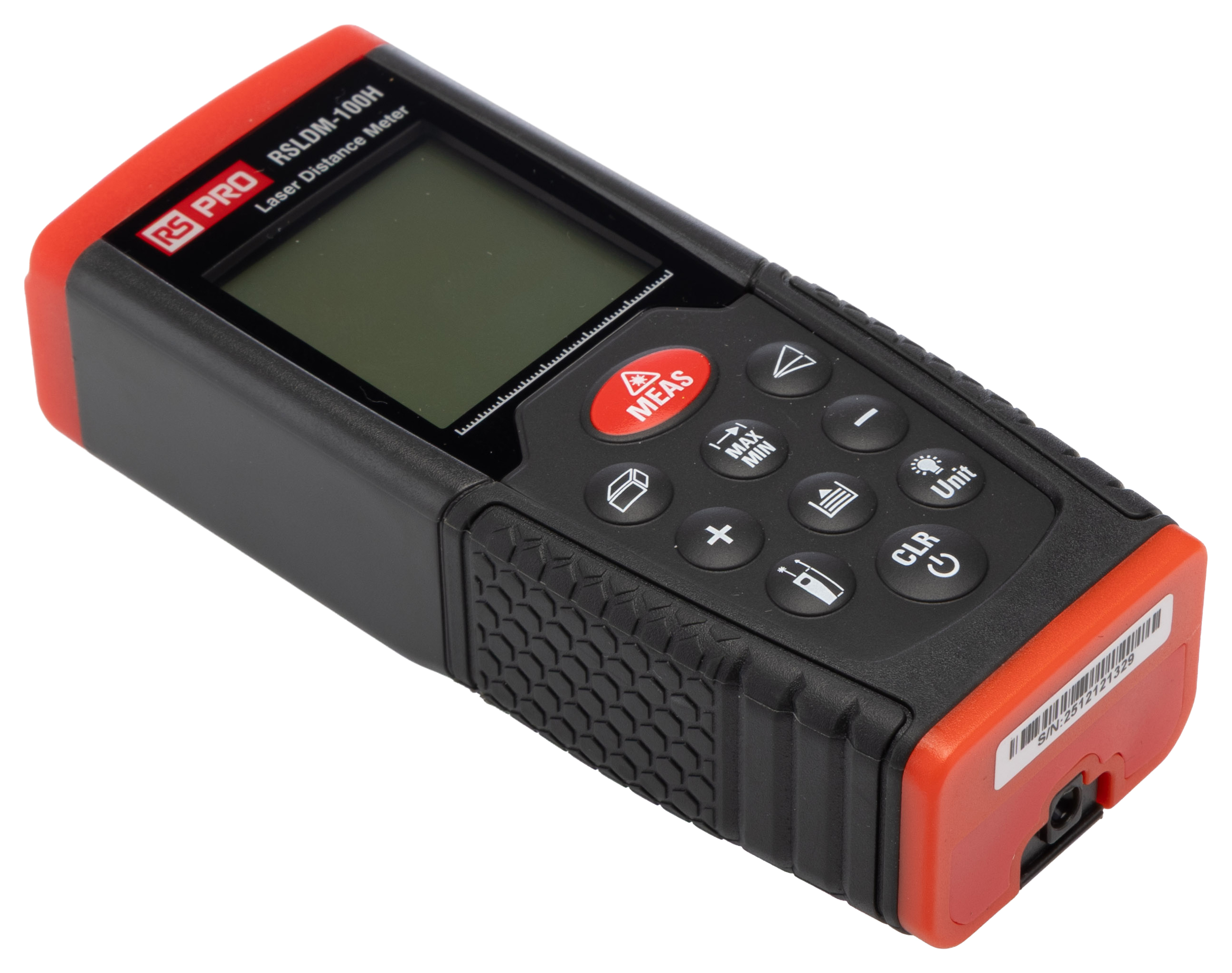 126-8184 RS PRO RSLDM-100H Laser Measure, 0.05/100 μm Range, ±1.5 mm Accuracy