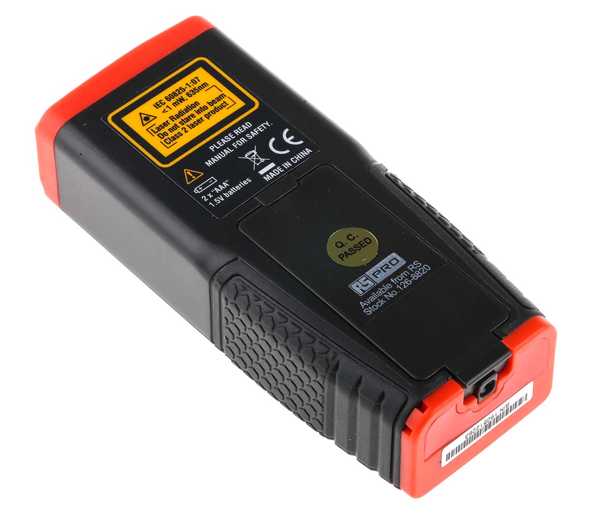 126-8820 RS PRO RSLDM-35H Laser Measure, 0.05/35 μm Range, ±1.5 mm Accuracy