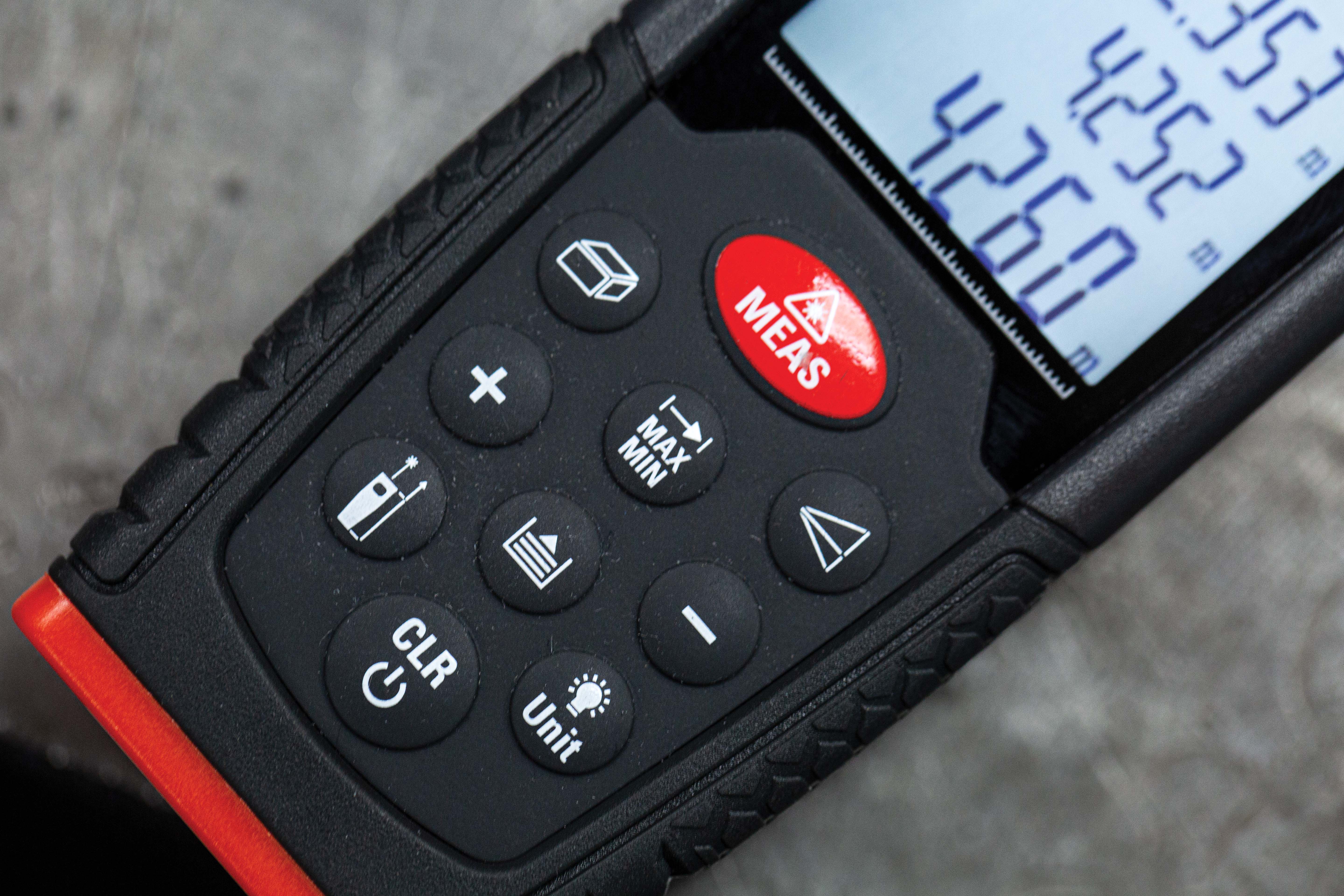 126-8821 RS PRO RSLDM-50H Laser Measure, 0.05/50 μm Range, ±1.5 mm Accuracy