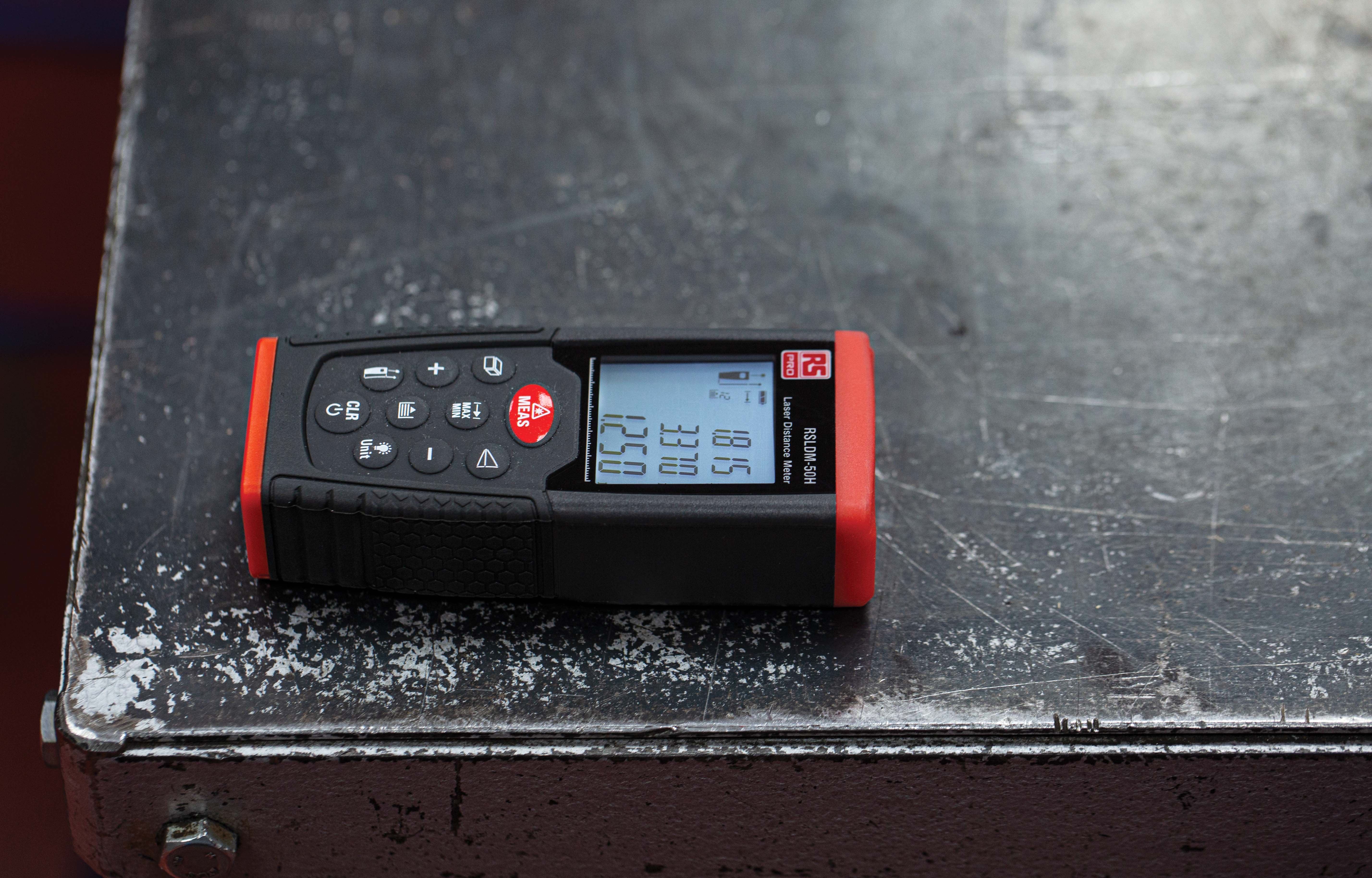 126-8821 RS PRO RSLDM-50H Laser Measure, 0.05/50 μm Range, ±1.5 mm Accuracy
