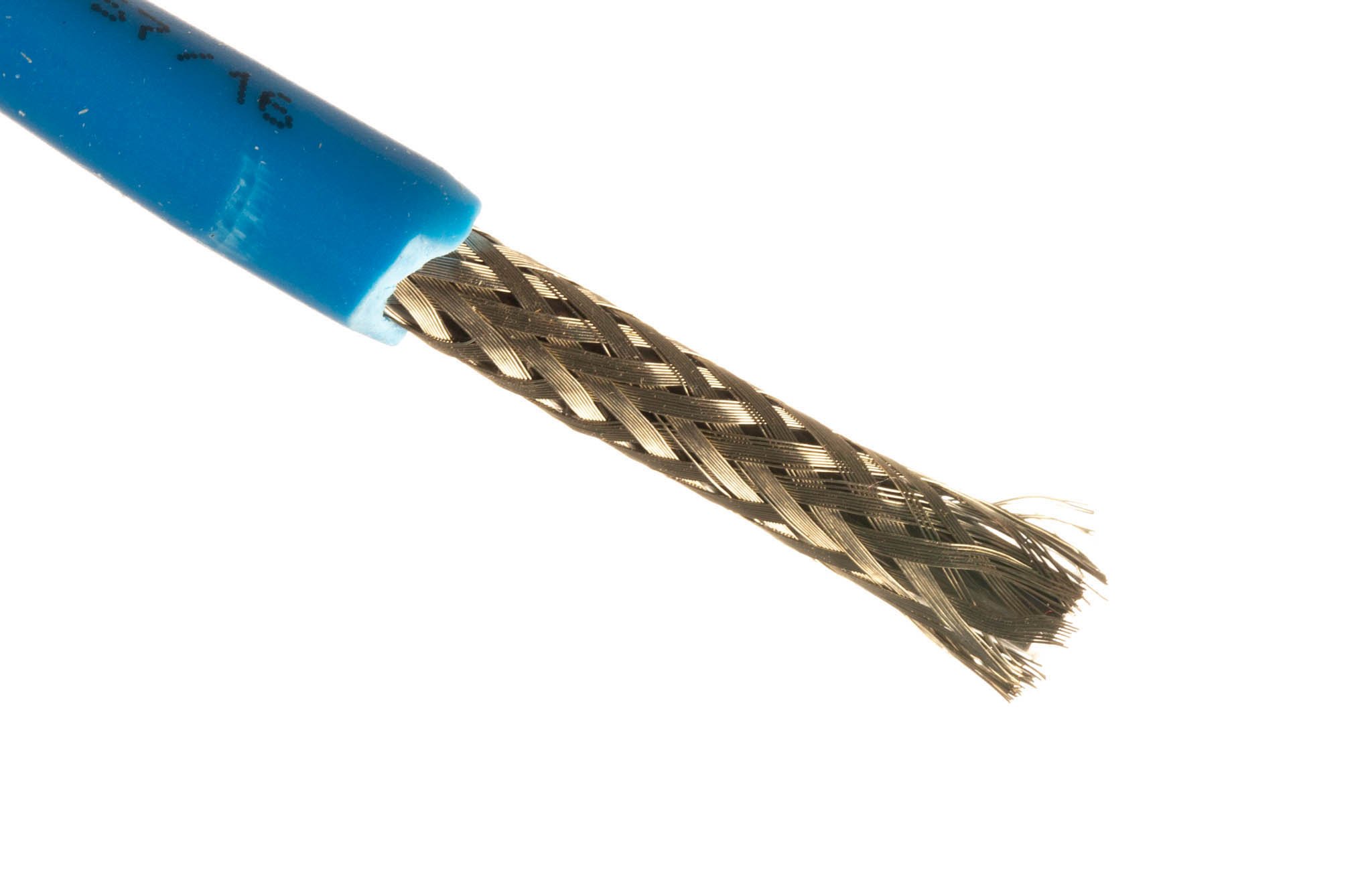 12640 Lapp CY Control Cable, 2 Cores, 0.75 mm² CSA 18 AWG, Screened, 50 m, Blue Polyvinyl Chloride Sheath