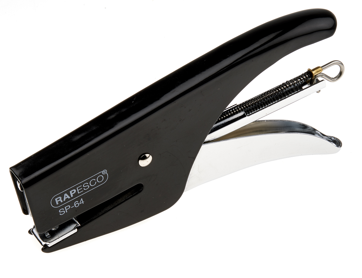 Rapesco 1267 Plier Stapler, 12 Sheet Capacity, 26 mm Staple Size