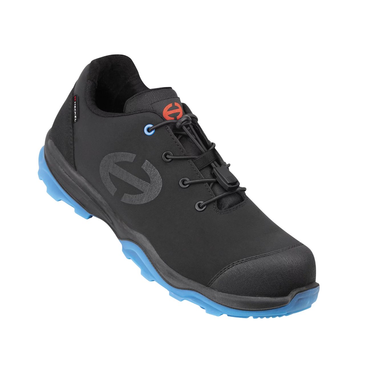 Heckel 67583 Unisex Black, Blue Safety Trainers, UK 3.5, EU 36