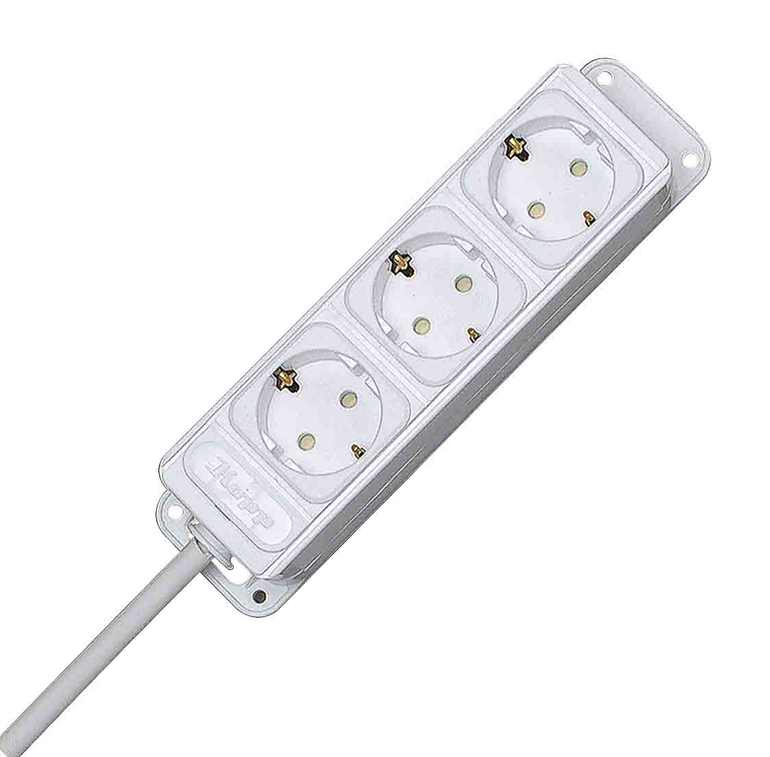 Kopp 5 m 3 Socket Extension Socket, 250V