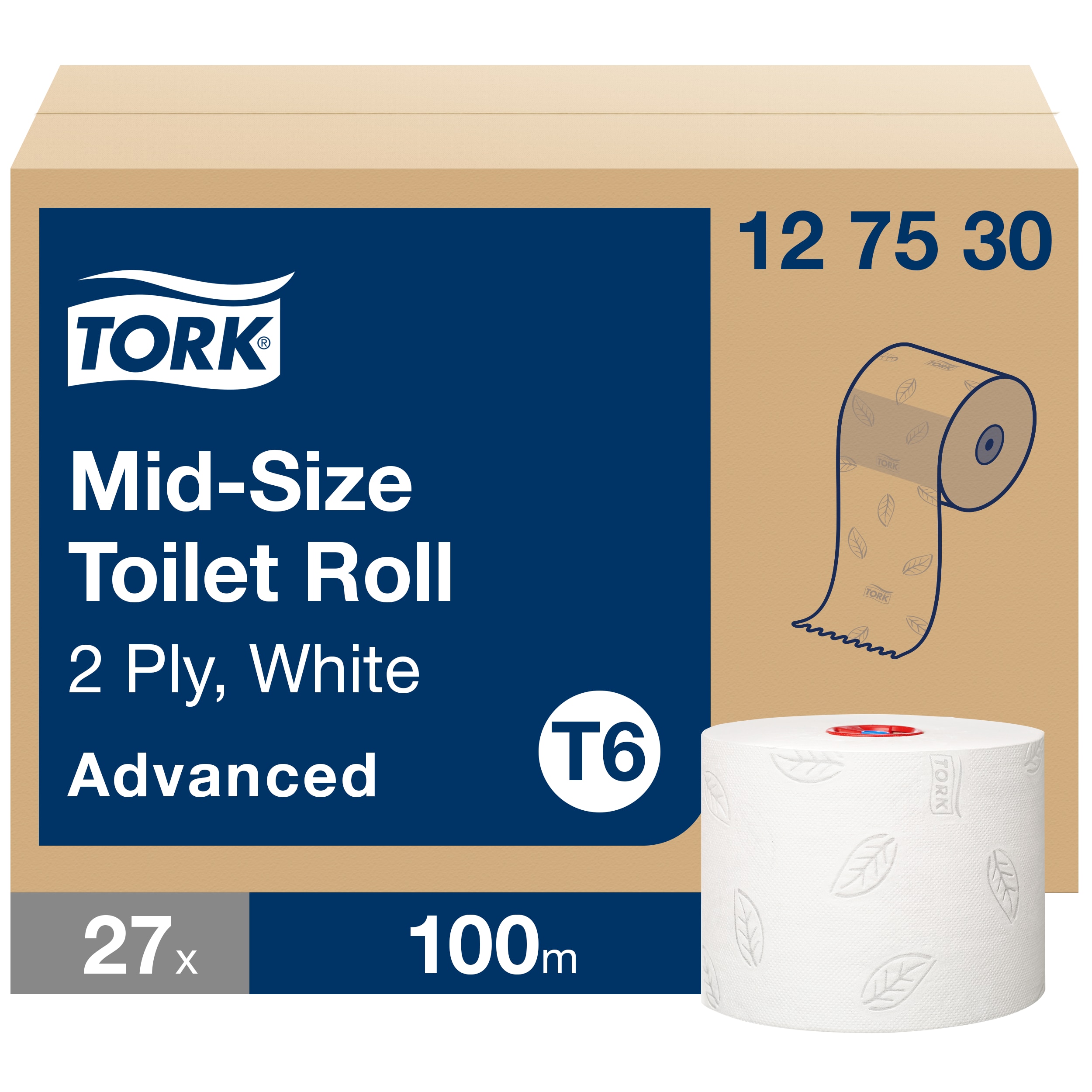 Tork 27 rolls of Toilet Roll, 2