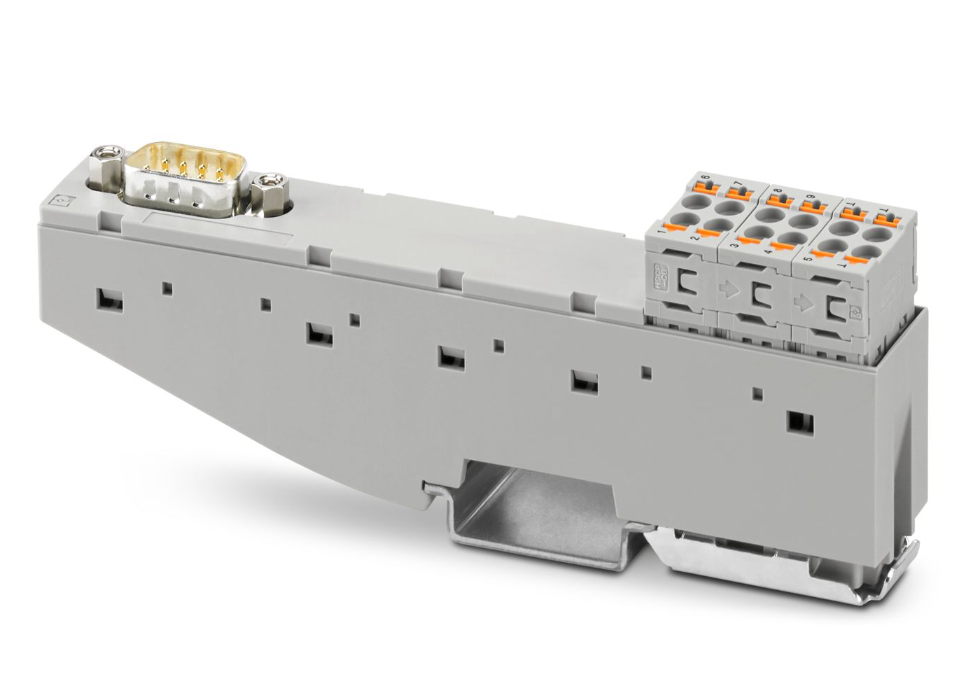 Phoenix Contact 9-Contact Interface Module, D-Sub Connector, DIN Rail, 2A