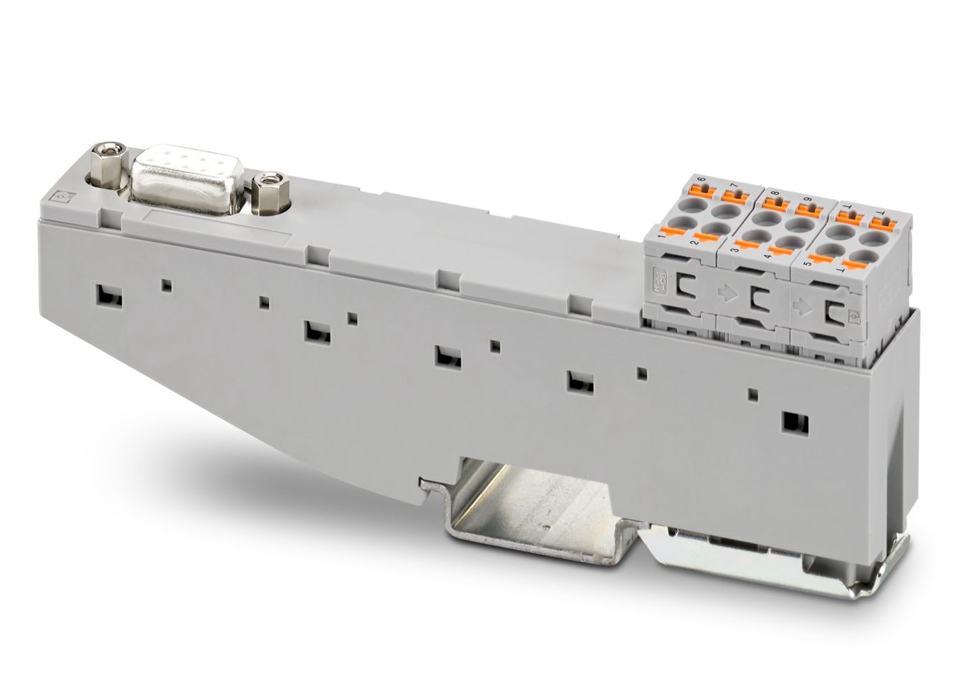 Phoenix Contact 9-Contact Female Interface Module, D-Sub Connector, DIN Rail, 2A