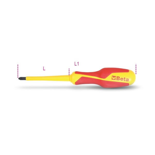 BETA, PZ3 Tip, 150 mm Blade VDE/1000V Approved, 276 mm Overall