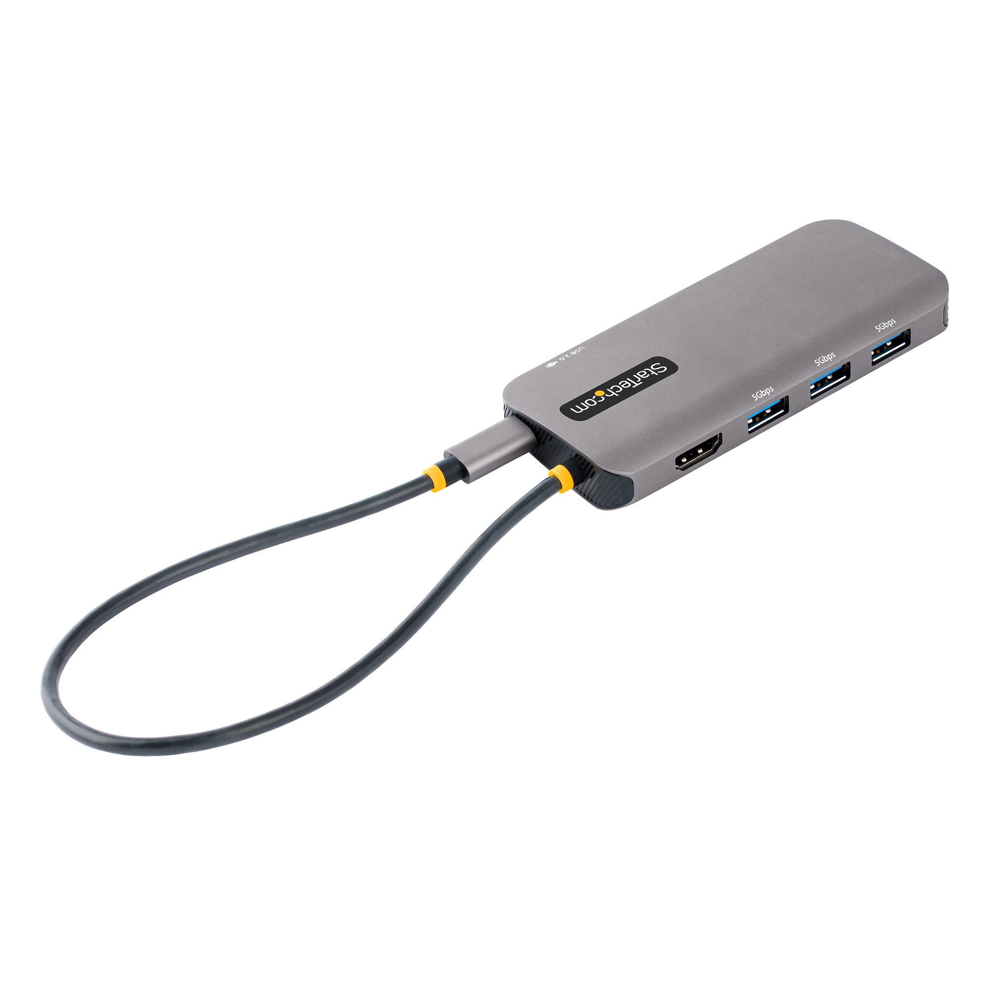 127b-usbc-multiport StarTech.com  4096 x 2160 pixel USB C Docking Station USB 3.2 Portswith HDMI - 5 xUSB ports