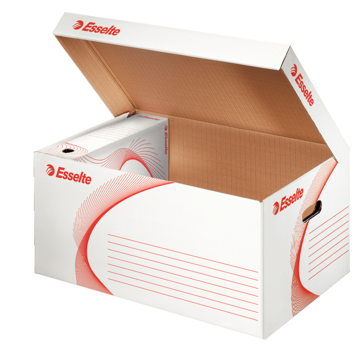 Esselte White A4 Archive Box H265 mm x W560mm x D380 mm