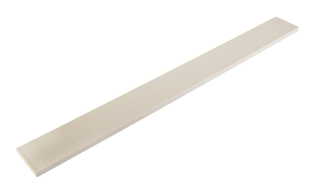 RS PRO Beige Polyetheretherketone Plastic Sheet, 500 mm x 50mm x 8 mm