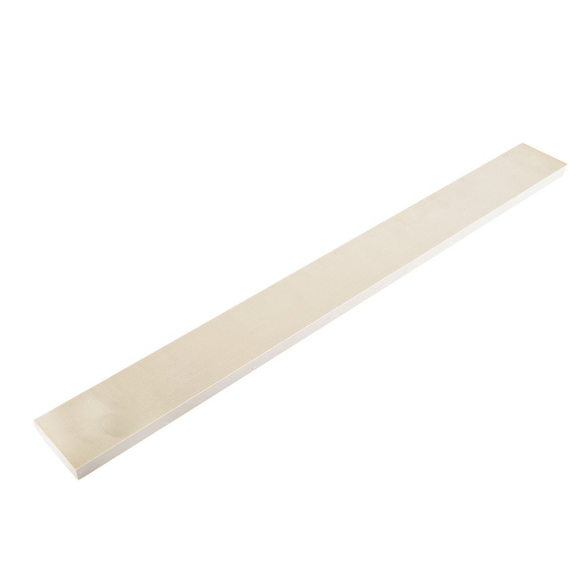 RS PRO Beige Polyetheretherketone Plastic Sheet, 500 mm x 50mm x 10 mm