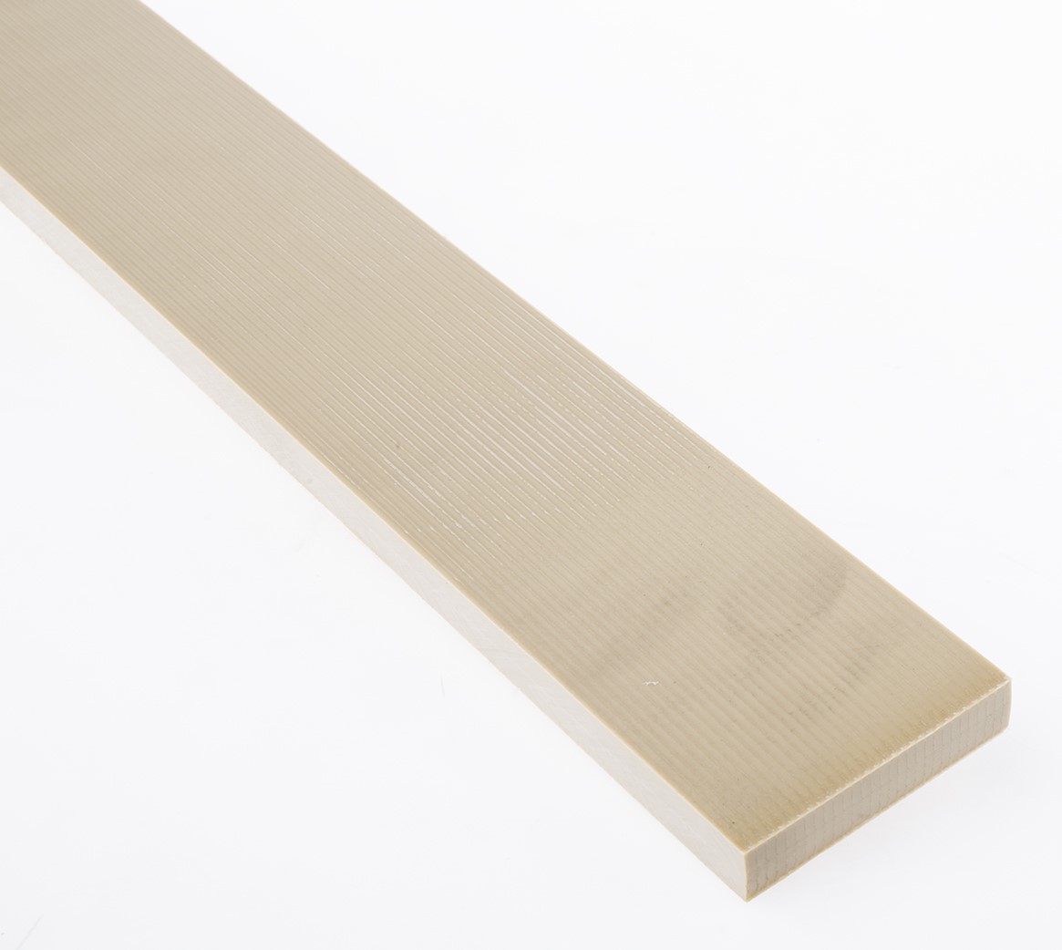 129-820 RS PRO Beige Polyetheretherketone Plastic Sheet, 500 mm x 50mm x 10 mm
