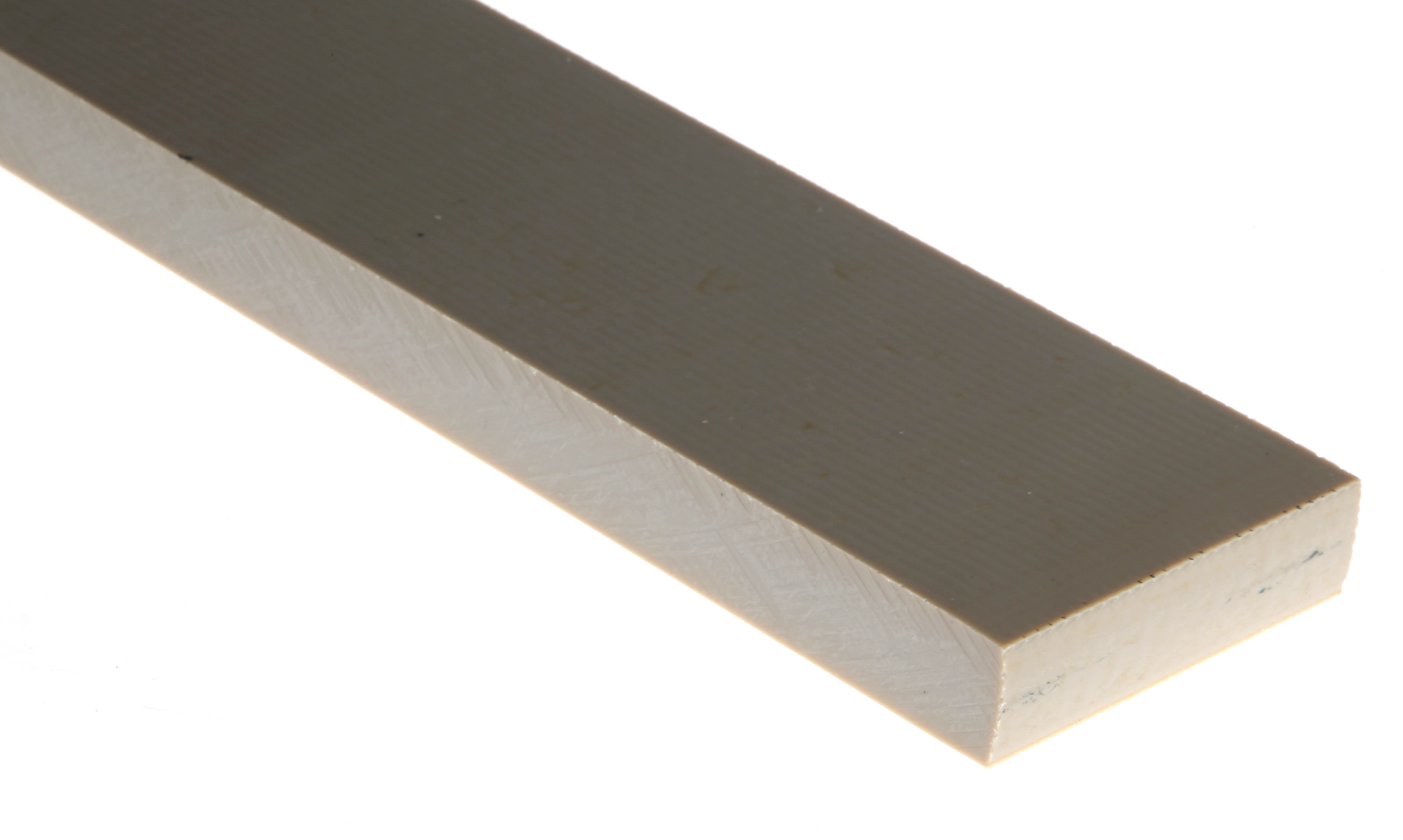 129-836 RS PRO Beige Polyetheretherketone Plastic Sheet, 500 mm x 50mm x 12 mm