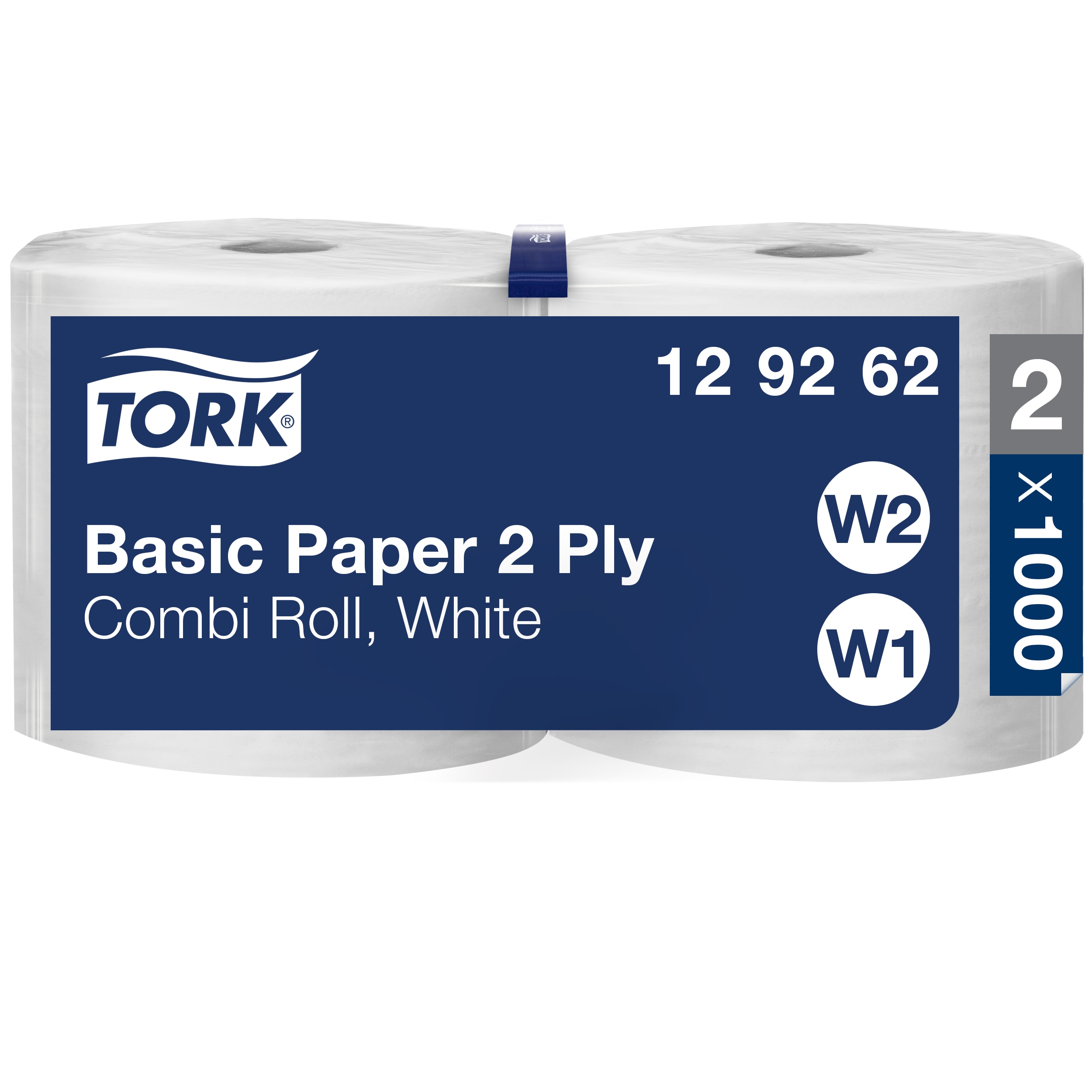 Tork Tork Basic Paper 2 Ply Roll Paper Towel, 340 m x 235 mm, 1, 971 Sheets
