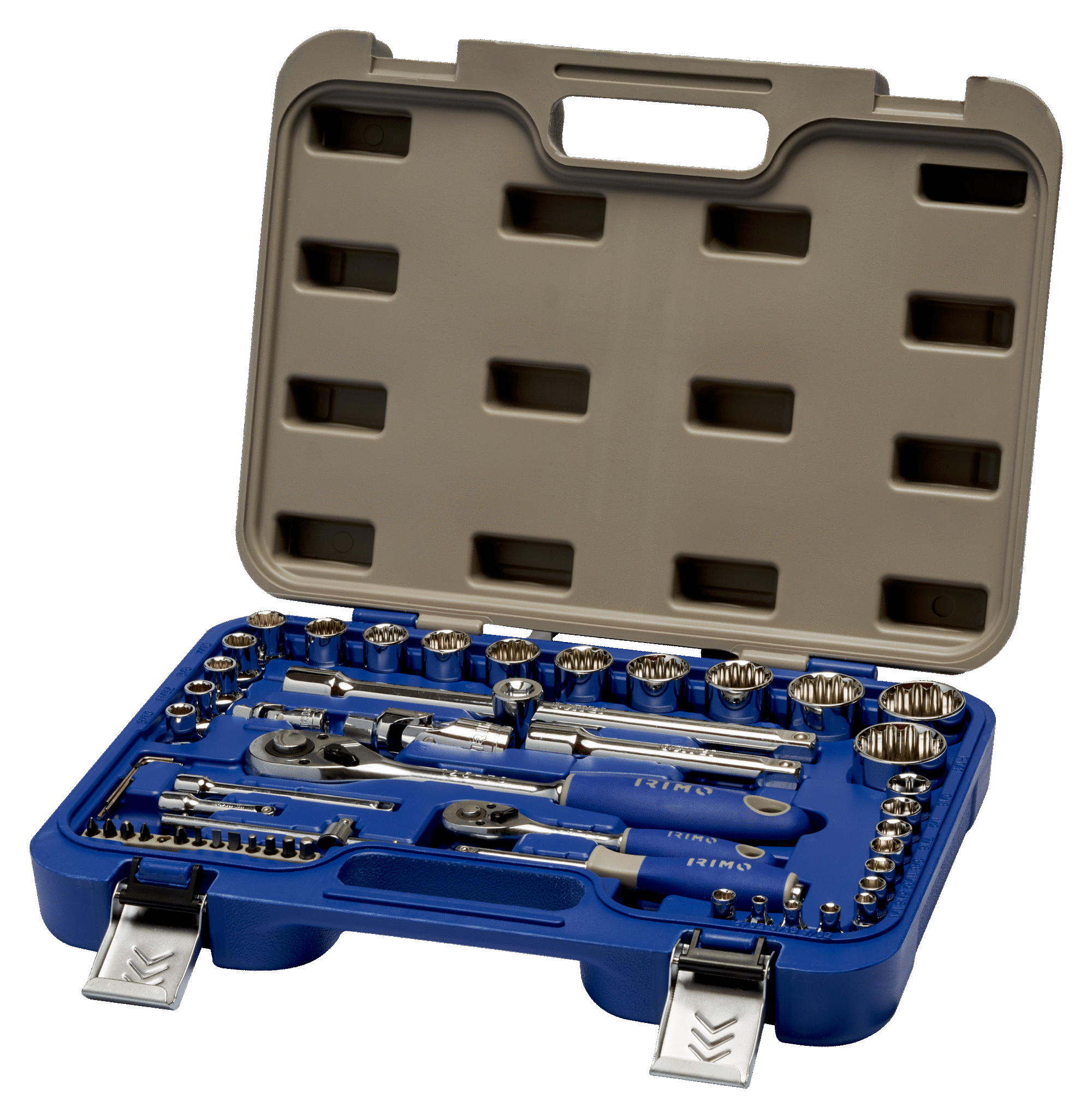 IRIMO 53-Piece 1/4 in Hexagon Socket Set